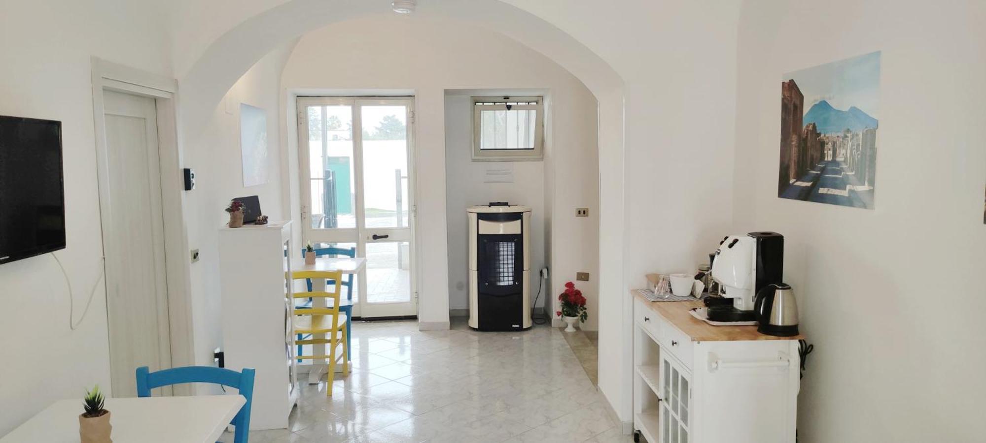 Il Cortile Bed and Breakfast Pompeji Exteriör bild