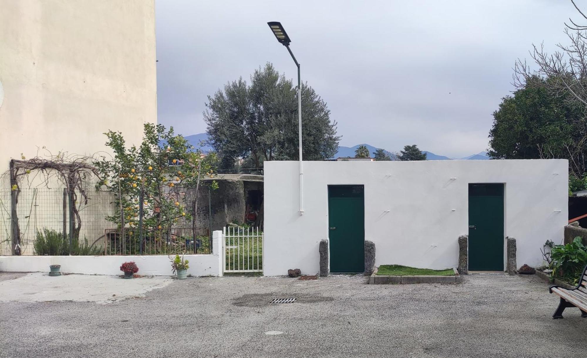 Il Cortile Bed and Breakfast Pompeji Exteriör bild